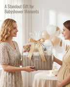 Blissful Diary Baby Diaper Caddy Organizer, Stylish Storage Basket - Image 9