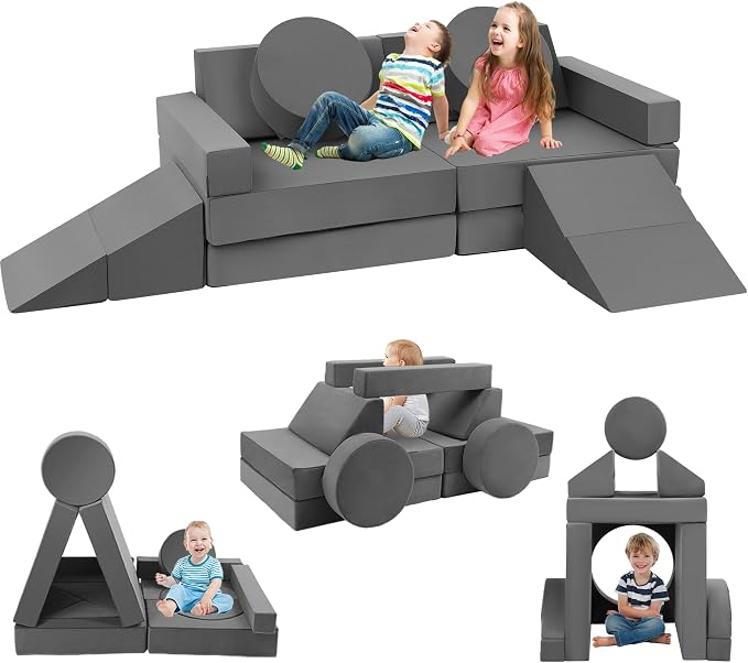 Edbuosy Toddler Couch Kids Sofa Modular by Edbuosy