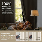 MIULEE Birch 100% Blackout Curtains - Image 2