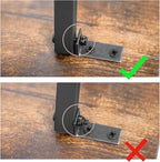 HOOBRO Folding TV Tray Tables, Industrial Snack Tables - Image 8