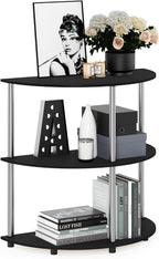Furinno Frans Turn-N Half Round Console Table by Furinno-FitsYourSpaceFitsYourBudget