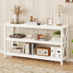 FATORRI Console Table for Entryway, Long Sofa Table by FATORRI