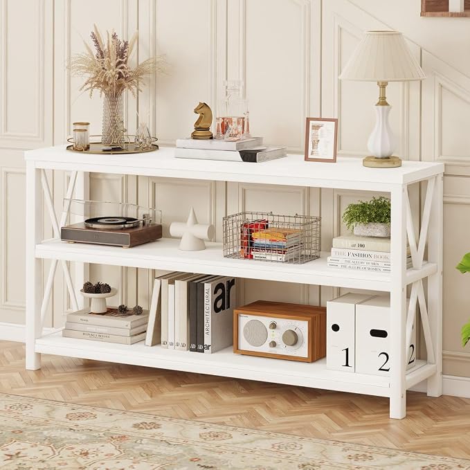 FATORRI Console Table for Entryway, Long Sofa Table by FATORRI