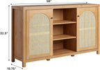 Walker Edison Sasha 2-Door Sideboard Buffet - Image 3