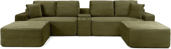 125" Oversized Sectional Couches - Image 8
