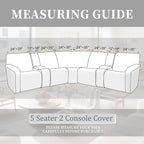 100% Waterproof Sectional Recliner Couch Covers - Image 3