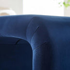 Modway Koda 24" Performance Velvet Upholstered Waterfall Stool or Side Table in - Image 9