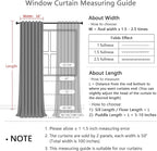 MYSKY HOME Semi Sheer Curtains 72 Inch Length - Image 7
