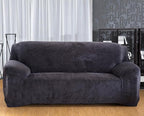 vctops 1-Piece Velvet Plush Stretch Sofa Slipcover by vctops
