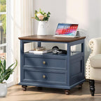 Joaxswe Farmhouse Nightstand Set of 2 - Image 2