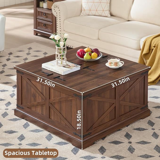 Joaxswe Farmhouse Coffee Table - Image 2