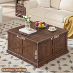 Joaxswe Farmhouse Coffee Table - Image 2