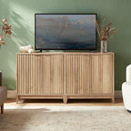 mopio Brooklyn Fluted Storage Cabinet, Modular Accent Buffet Sideboard - Image 2