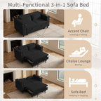 Auvsoce 66.4" Loveseat Sofa, Modern Couches - Image 5