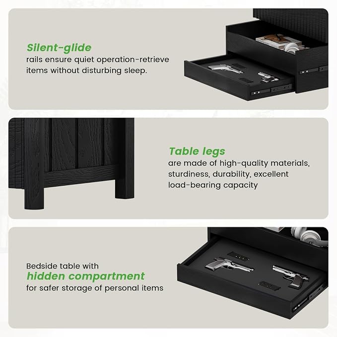 WOOVIVS End Table Set of 2 - Image 8