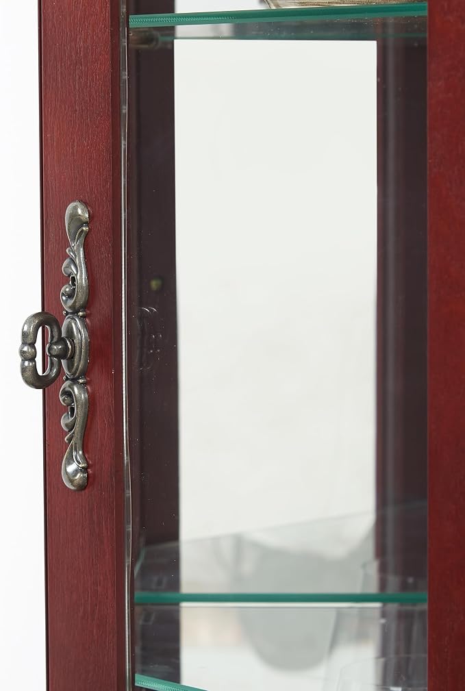 Glass Corner Display Cabinet - Image 7