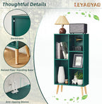 LEYAOYAO 5 Cube Bookshelf 3-Tier Bookcase - Image 5