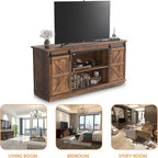 JUMMICO TV Stand for 65 Inch TV, Entertainment Center - Image 5