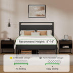 Z-hom Full Metal Bed Frame - Image 9