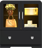 RoyalCraft Black Display Cabinet - Image 9