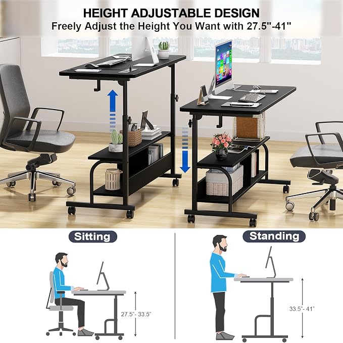 Armocity Rolling Standing Desk - Image 6