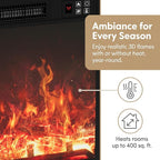 YESHOMY Fireplace TV Stand - Image 5