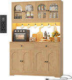 HIFIT 71" LED Kitchen Pantry Cabinet by HIFIT