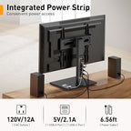 Perlegear Universal Swivel TV Stand - Image 3