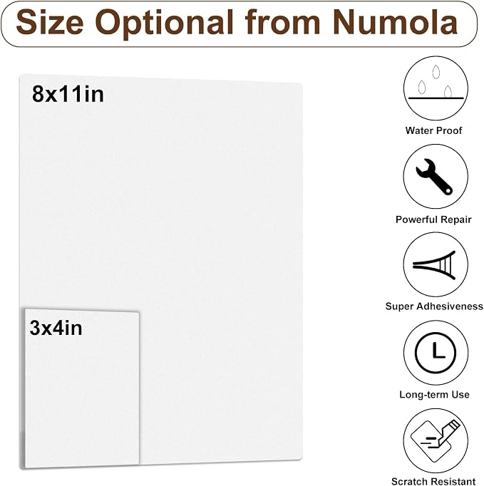 Numola Leather Repair Patch 8×11 inch Self-Adhesive Leather Repair Tape - Image 2