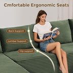 133" Oversized Cloud Boneless Sofa Couch - Image 5