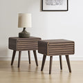 mopio Ensley Mid Century Modern Side Table, Small Accent Tables by MopioInc