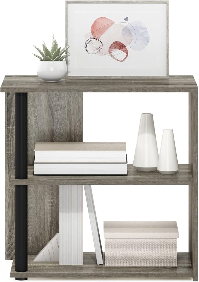 Furinno Romain Side Table, 2-Tier End Table - Image 4
