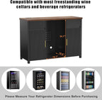 GDLF Large Coffee Bar Cabinet - Image 4