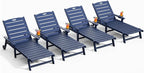 Outdoor Lounge Chair Set of 4 by LegacyAmerhomeDirect