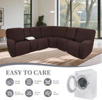 100% Waterproof Sectional Recliner Couch Covers - Image 8