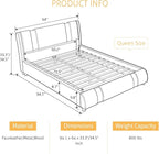 SHA CERLIN Queen Platform Bed Frame - Image 2
