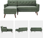 Kingfun L Shaped Couch, Sectional Couches, 3 Seater Sofas - Image 9