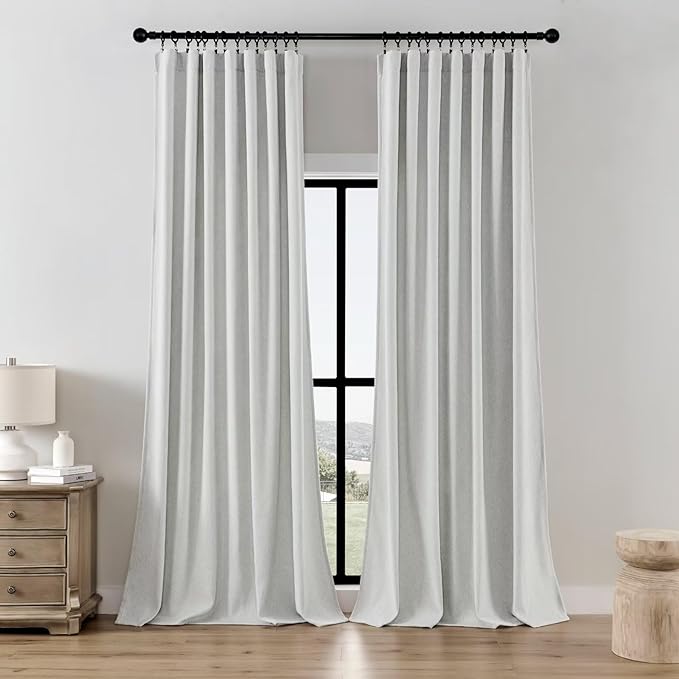 Joydeco Light Filtering Curtains 84 Inch Length by JOYDECO