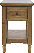 Brentwood Modern Transitional Chairside End Table by Jofran+Inc.