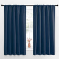 NICETOWN Blackout Curtains for Living Curtains, Moroccan Blue, 52 by 63 Inch by NICETOWN
