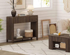 FATORRI Console Entryway Table, Narrow Wooden Sofa Table - Image 9