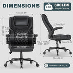 AnyGod Executive Office Chair, Comfy Ergonomic Computer Desk Chairs - Image 2
