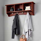 Shaker Cottage Wall-Mounted Coat Rack - Image 6