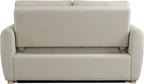Serta Galway 66.5" Convertible Sleeper Loveseat, Full Size, Dreamcoil Comfort - Image 4