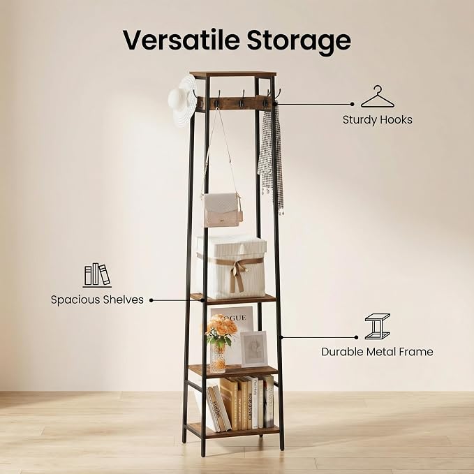 Coat Rack Freestanding, Coat Stand - Image 3