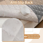 Dog Couch Cover for Sofa 100% Waterproof Faux Linen Sofa Covers for 3 Cushion - Image 5
