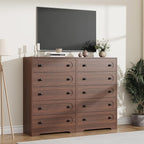 Garvee 5 Drawer Dresser for Bedroom, Wooden Mid Century Modern Chest of Drawers - Image 6