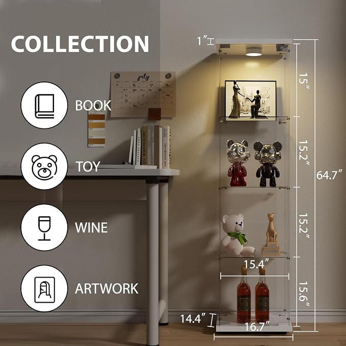 FANYUSHOW Glass Display Cabinet - Image 2