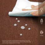 BALCONY & FALCON Rectangle Tablecloth Washable Wrinkle Resistant and Water - Image 3