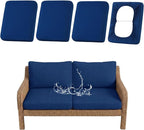 Waterproof Outdoor Cushion Covers, Stretch Patio Slipcovers | UV Resistant by hyha